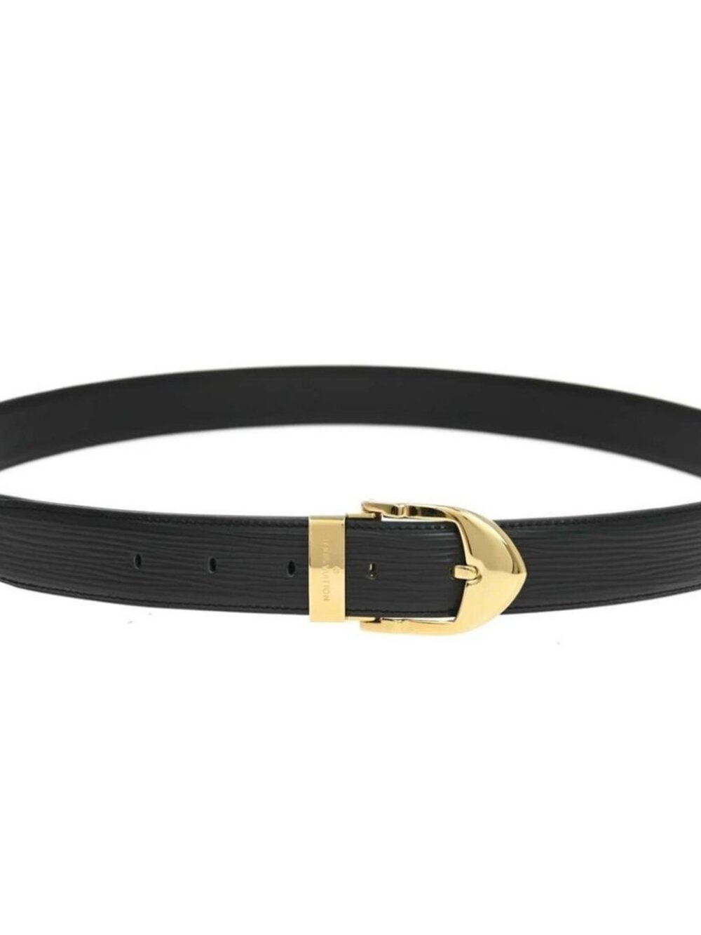 Louis Vuitton Black Epi Ceinture Belt M6832Q LB0071 #110/44 178860